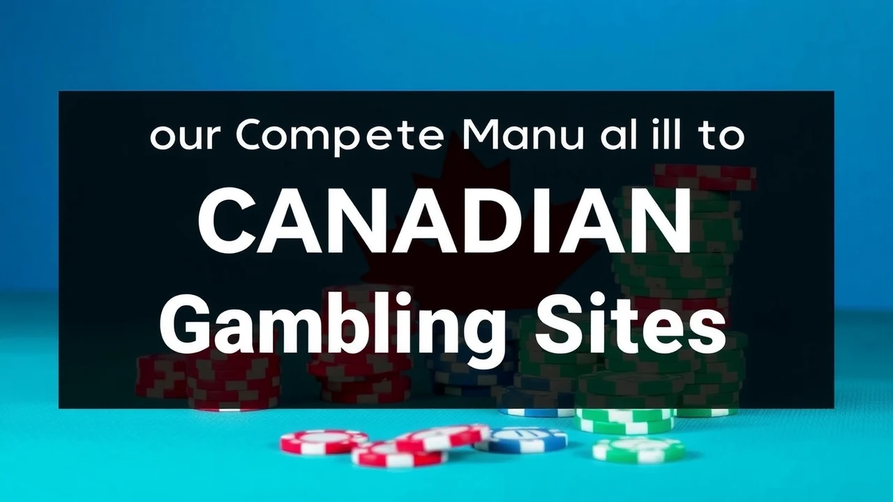 Your Complete Manual to Canadian Gambling Sites: Essential Tips